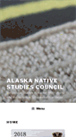 Mobile Screenshot of alaskanativestudies.org